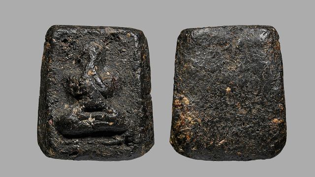 พระปิดตาหลวงปู่เอี่ยม วัดสะพานสูง พิมพ์ว่าวจุฬา งามสมบูรณ์เดิมๆ ราคาหลายล้าน