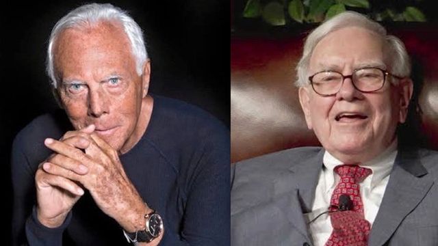 อายุยืนแบบอาร์มานีและบัฟเฟตต์