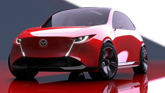 รถต้นแบบมาสด้าเฉียบ