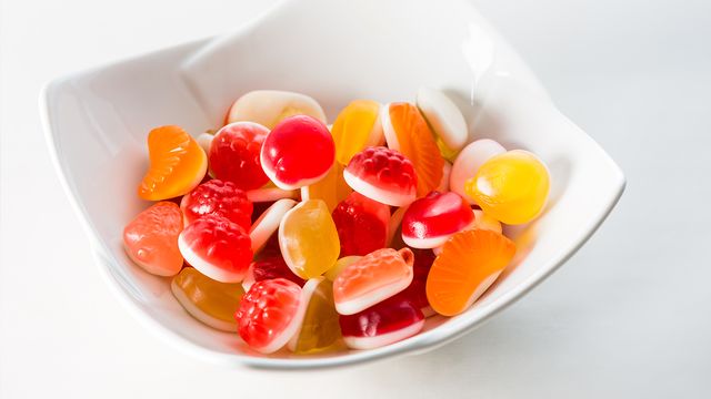 สีผสมอาหารสังเคราะห์กับขนมเยลลี่