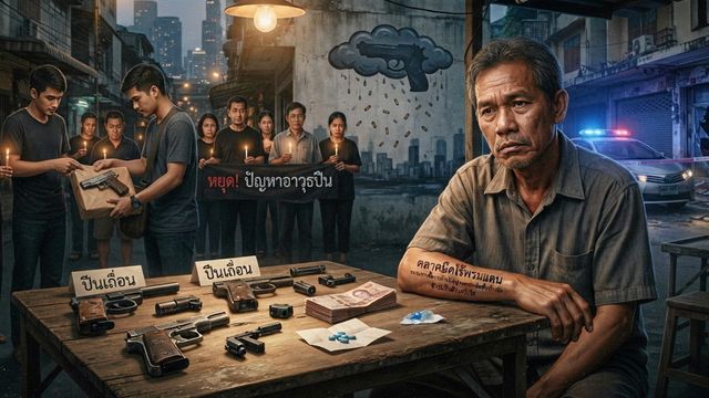 วิกฤติ!ปืนเมืองไทย ปืนเถื่อนครองเมือง