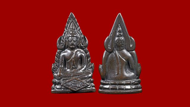 หายากขั้นสุด พระพุทธชินราช เสาร์ 5 ปี 2485 พิมพ์อกเลา บรรจุกริ่งสมเด็จพระสังฆราช (แพ)