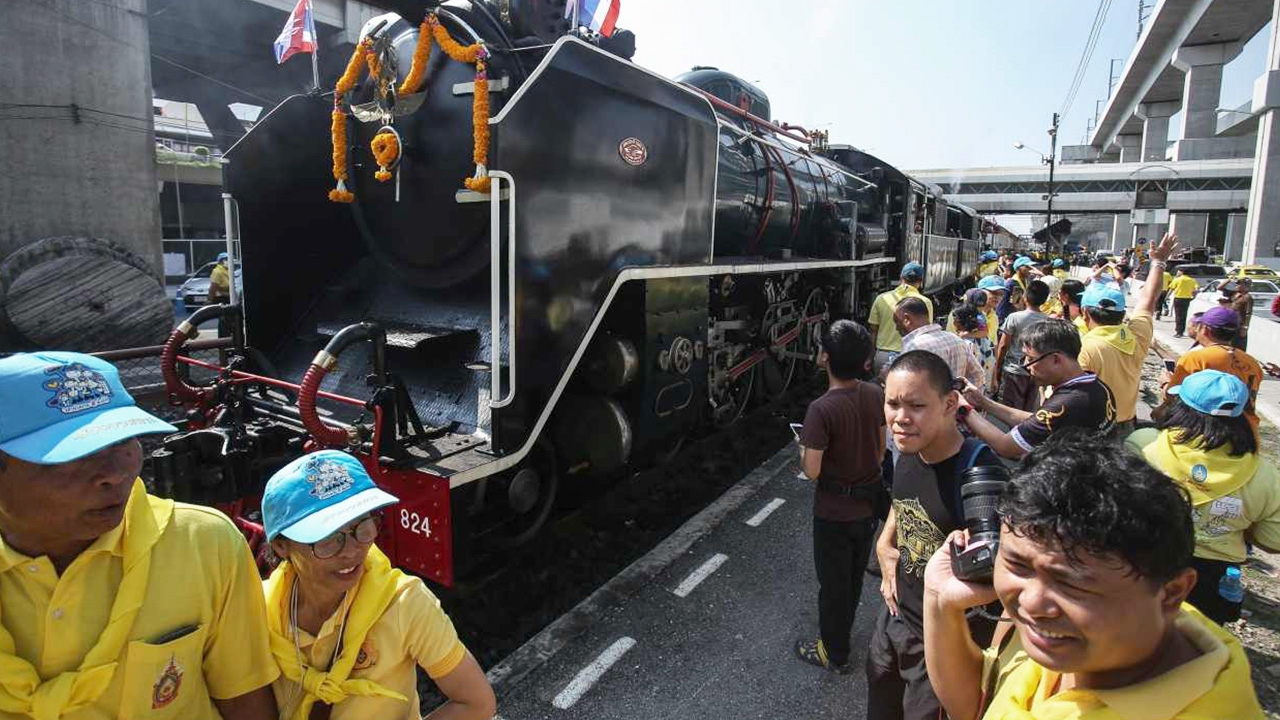 รฟท. จัดขบวนรถจักรแปซิฟิก 824 รำลึกพระมหากรุณาธิคุณ "พระปิยมหาราช" 