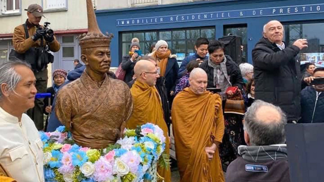 สายตรงจากต่างแดน : ฝรั่งเศส จัดพิธีประดิษฐานรูปปั้น "เจ้าพระยาโกษาปาน"