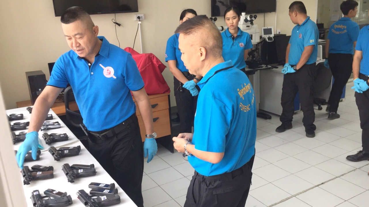 ผบช.สพฐ.ชูทีมปิดทองหลังพระ พิสูจน์หลักฐานนำสู่การจับ โจรปล้นร้านทองลพบุรี