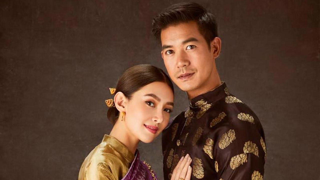 ชมภาพ เวียร์-เบลล่า ถ่ายปฏิทินปี 2563 หล่อสวยในชุดไทย หวานเหมือนพรีเวดดิ้ง