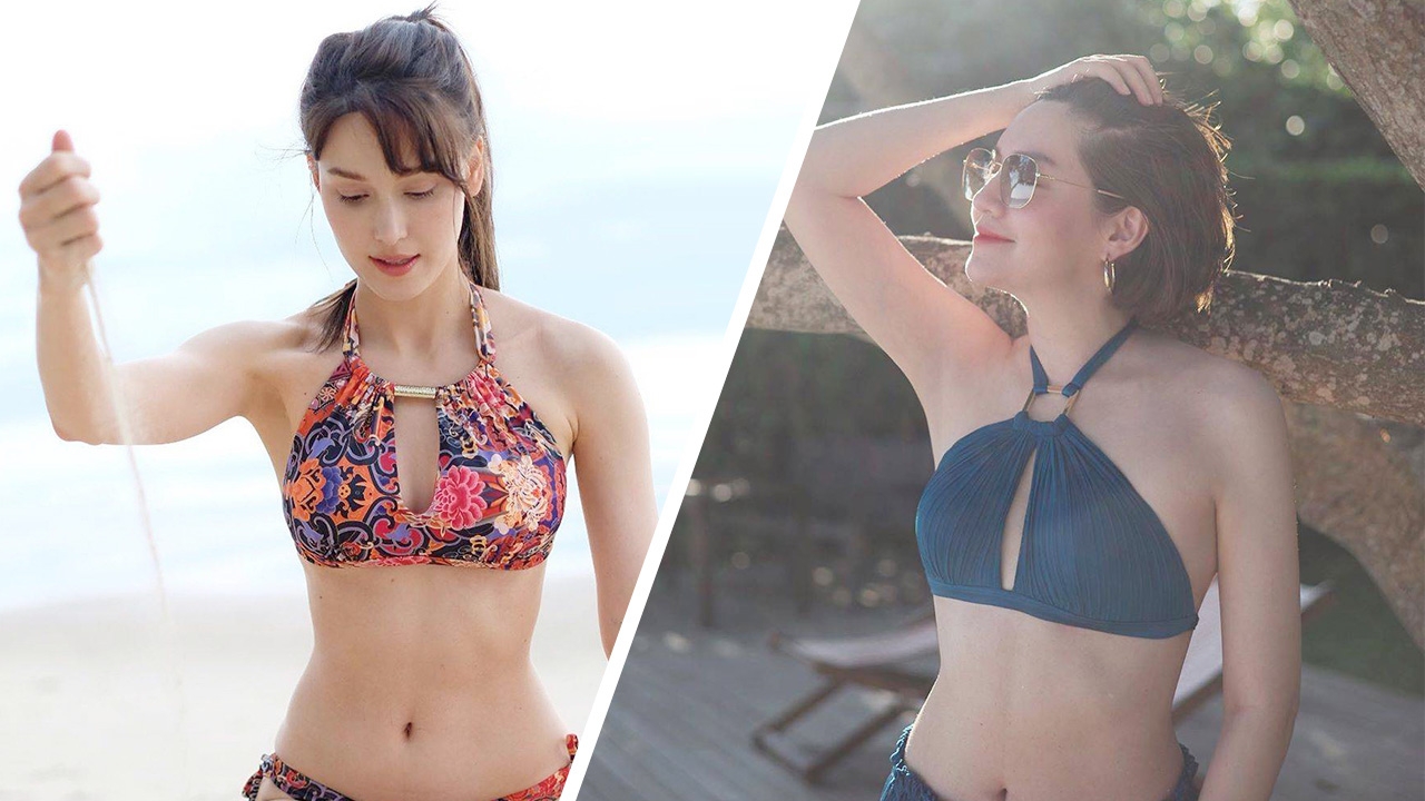 แจ่มจริง จ๊ะ จิตตาภา-แจ็คกี้ ใส่ทูพีซเที่ยวทะเล อวดผิวสวยหุ่นเซ็กซี่