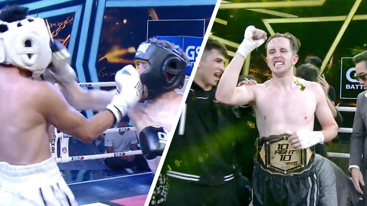 เนท My Mate Nate แลกหมัดสุดเดือด เอาชนะ ธันน์ ใน 10 Fight 10  (คลิป)
