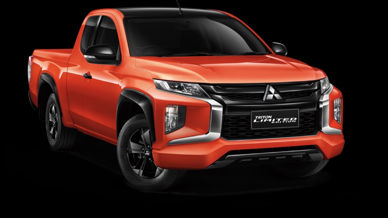 ตัวเตี้ย หน้าดุ! Mitsubishi Motor เปิดตัวรถกระบะ Triton Mega Cab Limited  Edition