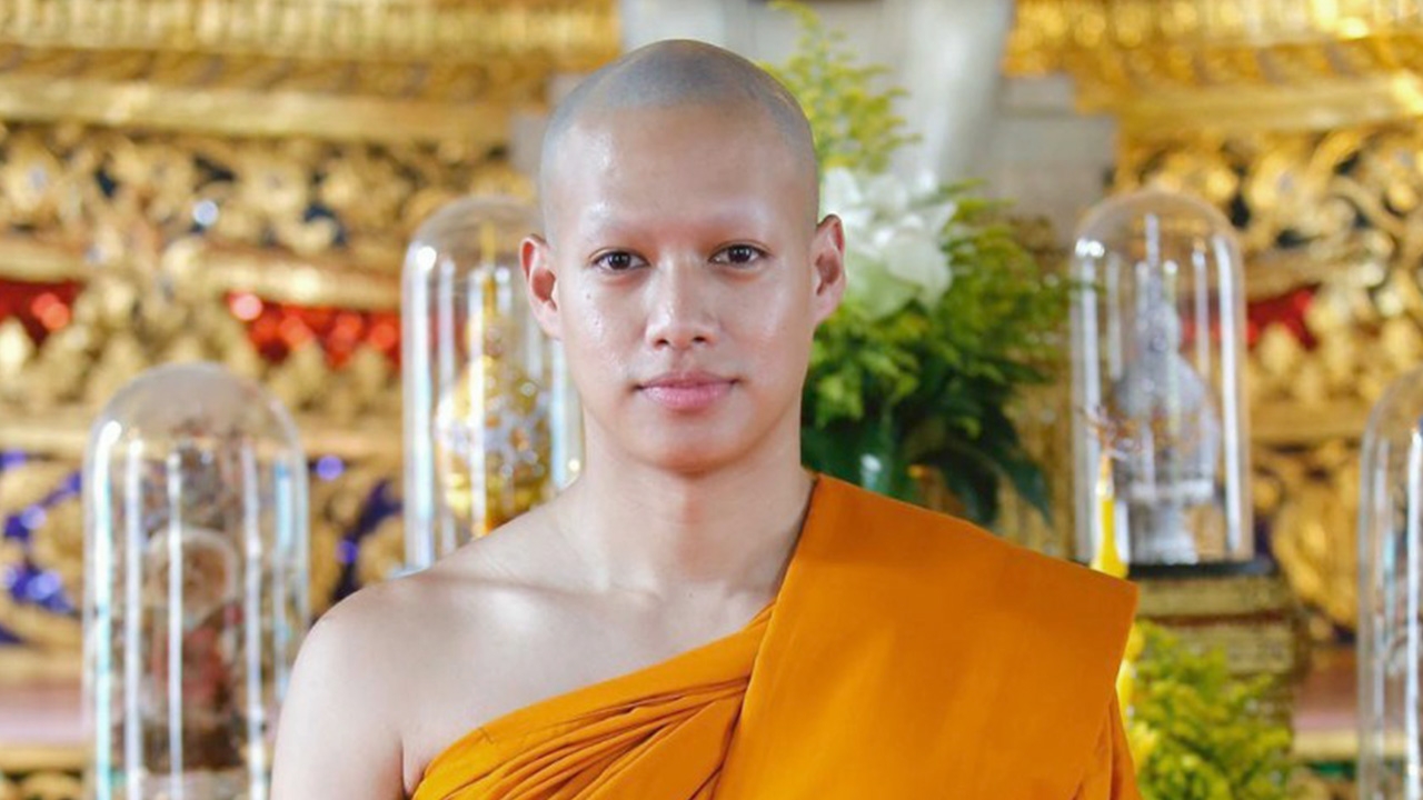 ปอ อรรณพ ถือฤกษ์ดีเข้าพิธีอุปสมบท ได้ฉายา เขมสุทธิโก