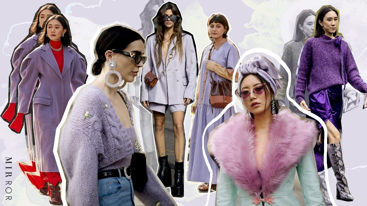 20 ไอเดีย แมตช์ "เสื้อผ้าโทนสีม่วง" ให้ไม่จำเจ