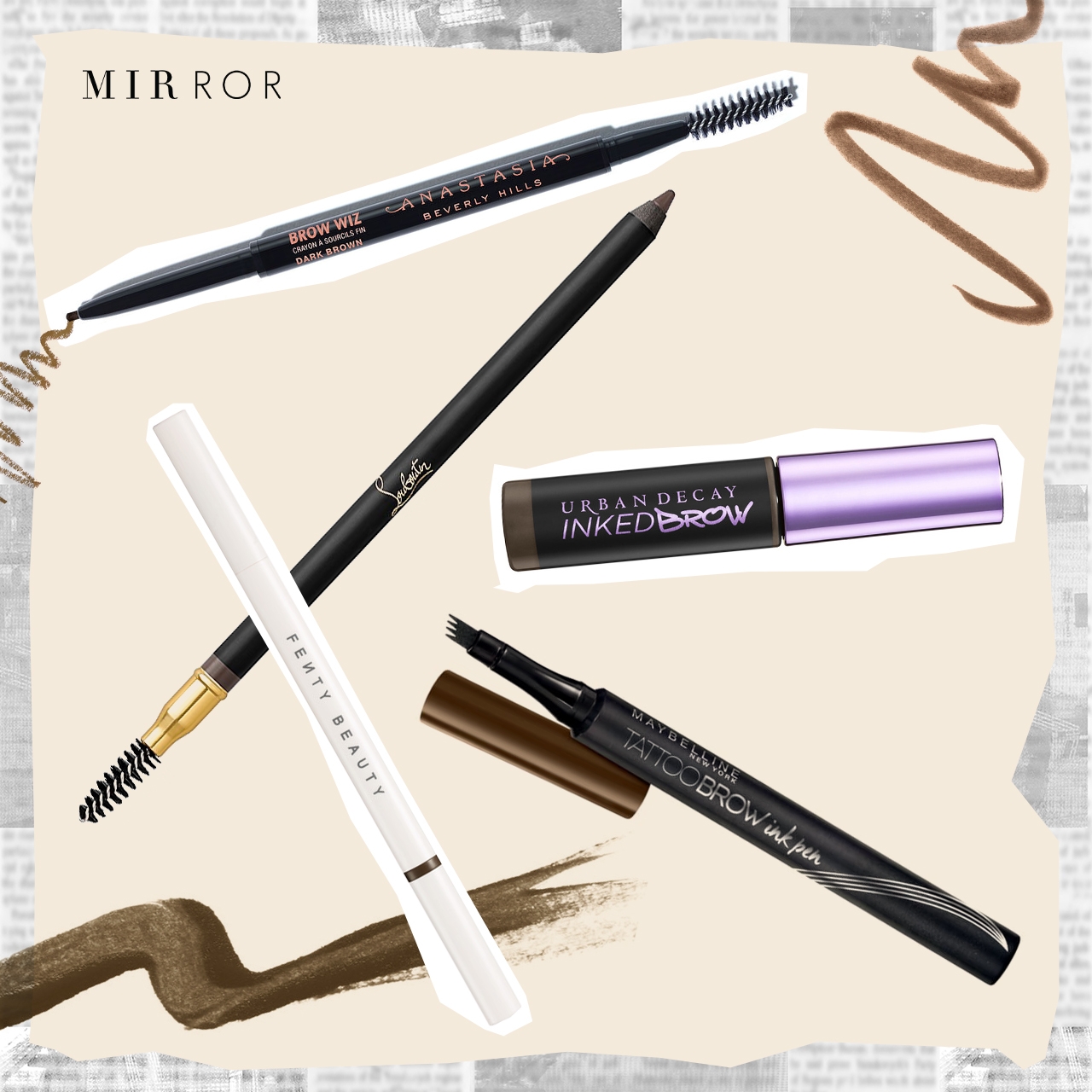 10 "ดินสอเขียนคิ้ว" ให้เส้นคมชัดติดทนตลอดวัน