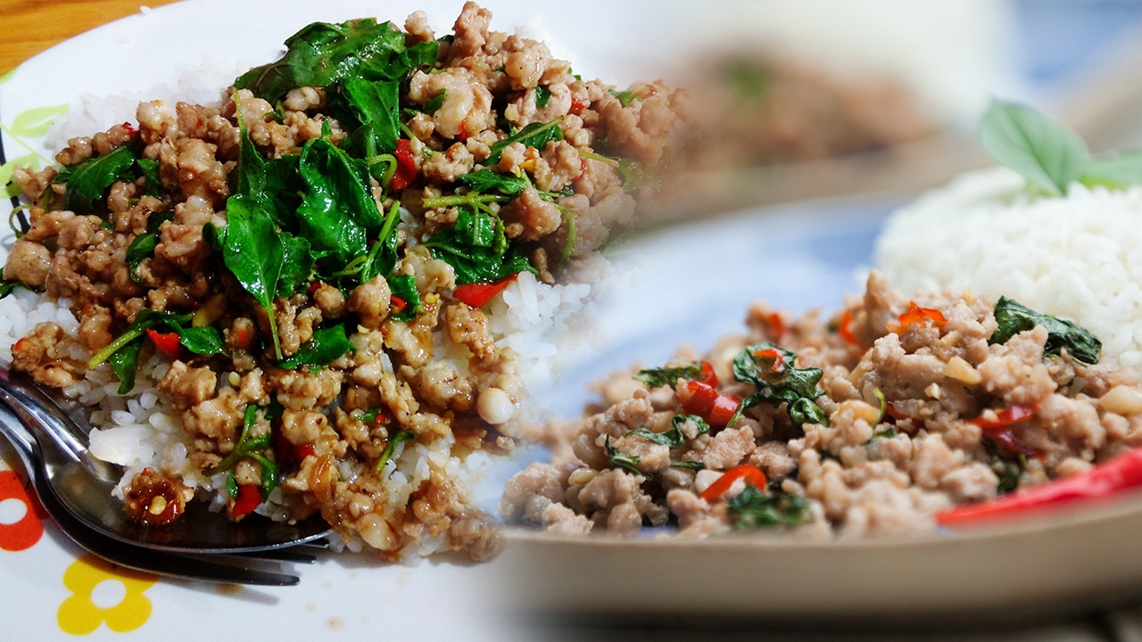 ชอบแบบไหน? รวมสูตรผัดกะเพราโซเชียล อาหารง่ายๆแต่ทำให้ถูกใจยาก