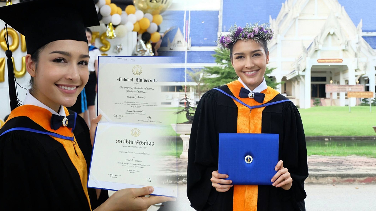 เซฟ เซฟฟานี่ ภูมิใจคว้าปริญญามาครองได้สำเร็จ