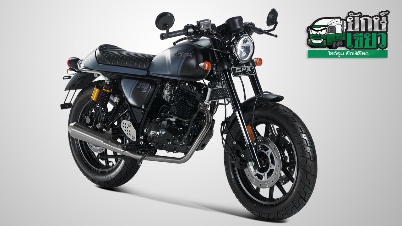 มอเตอร์ไซค์ไทยทำ GPX Legend 200 รุ่นปรับโฉม 2018