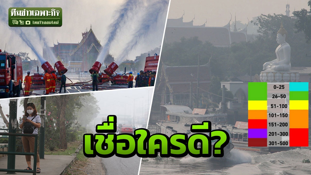 ตกมาตรฐานโลก ผ่านมาตรฐานไทย! สุดมึน ไฉนค่าวัดฝุ่นละออง PM2.5 ไม่เท่ากัน?