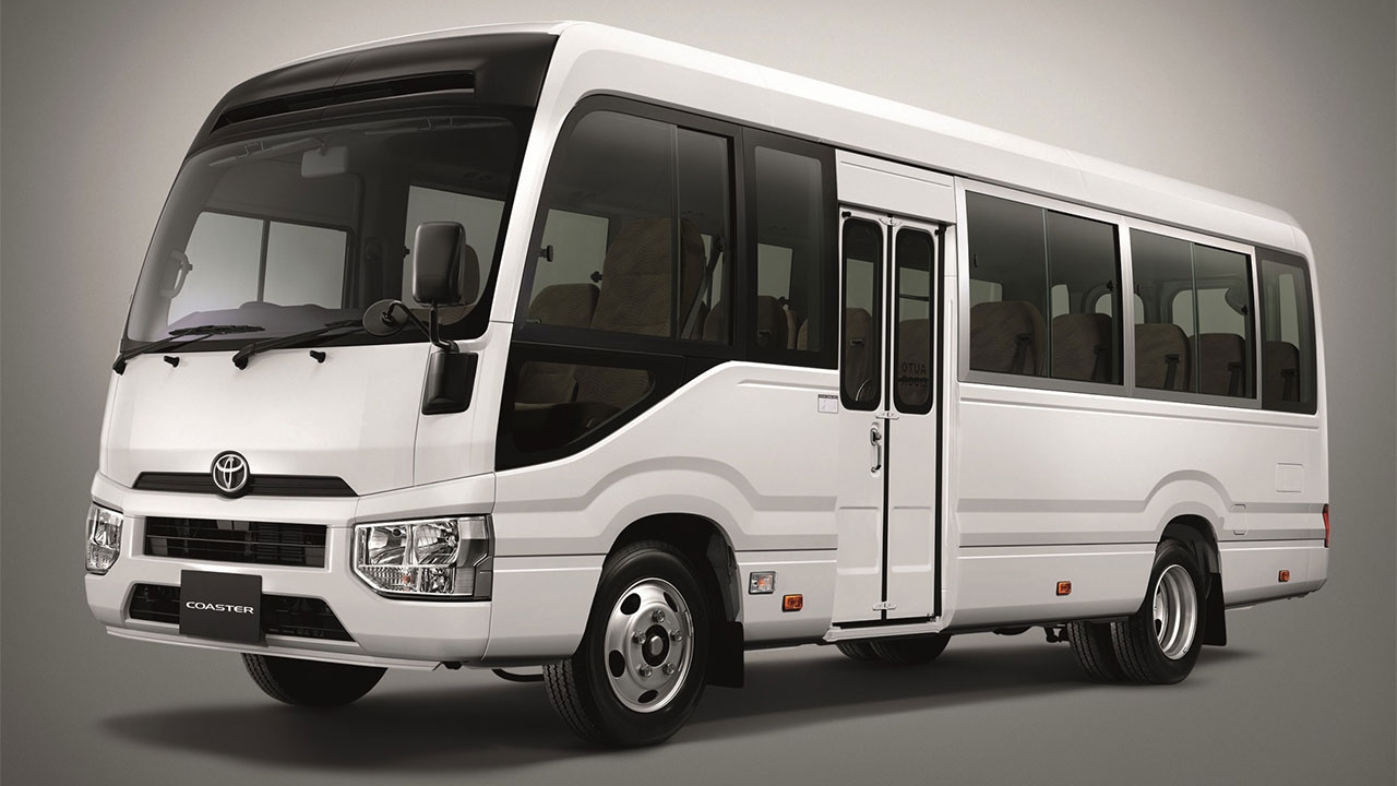 มาแล้ว TOYOTA แนะนำบัสเล็ก 20 ที่นั่ง รุ่น COASTER