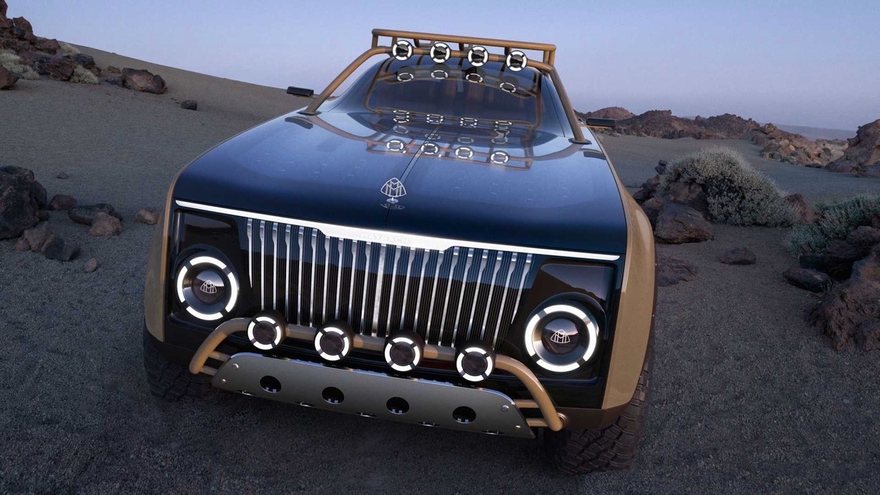 รำลึกถึงการจากไปของศิลปินดัง หลุยส์ วิตตอง ด้วยรถ Project Maybach Electric SUV Coupe concept 
