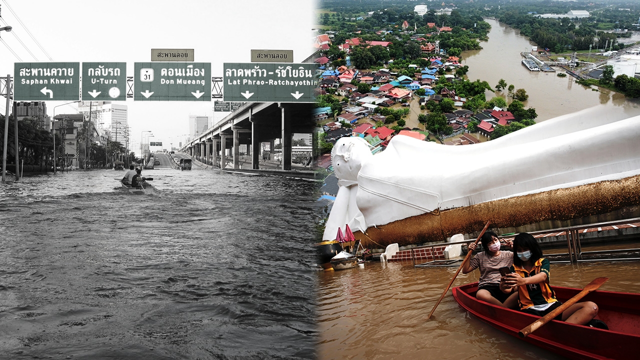 สัญญาณไม่สู้ดี พายุจ่อเข้าไทย ระดับน้ำหลายพื้นที่ เหมือนมหาอุทกภัยปี 54