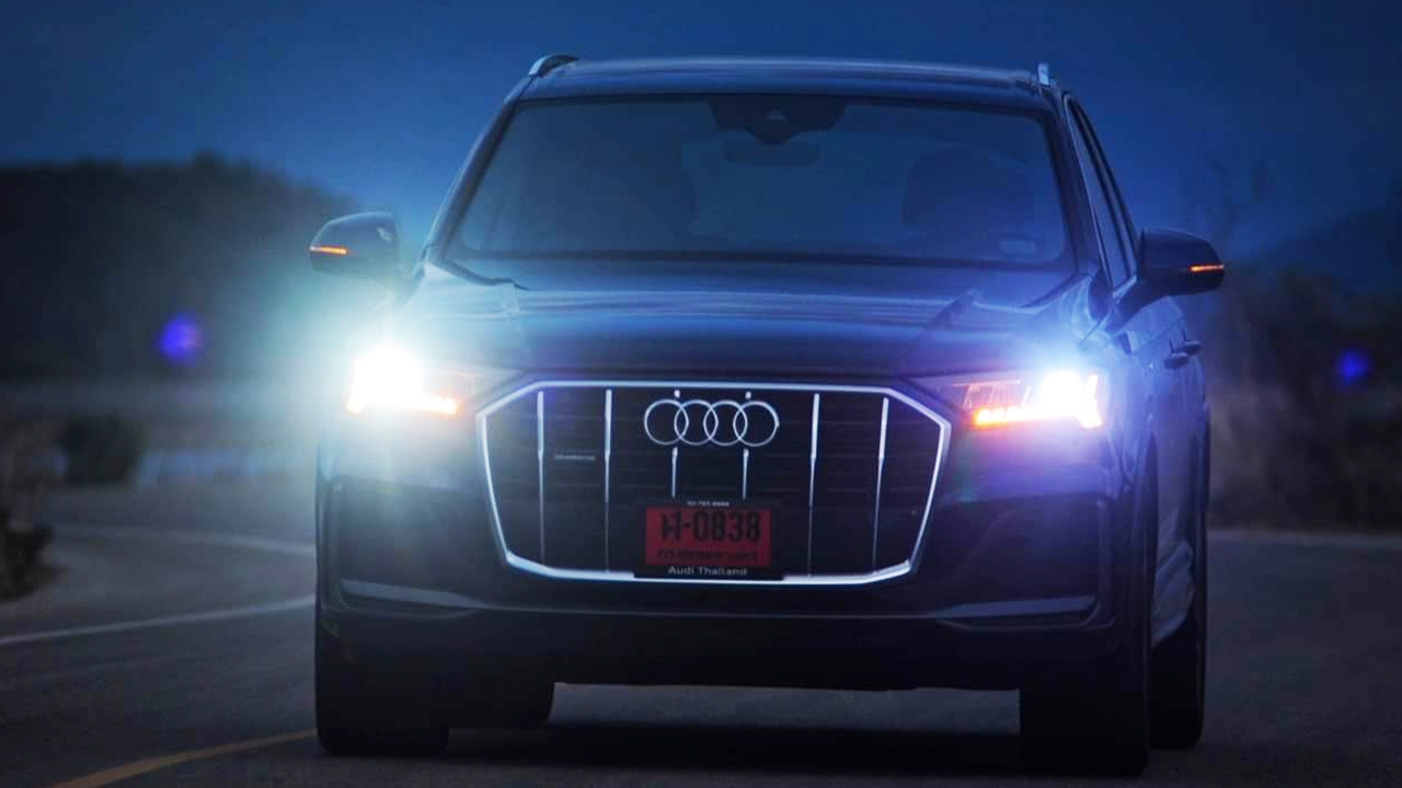 เทคนิคการใช้ไฟหน้าขณะขับในภาวะทัศนวิสัยไม่ดี 