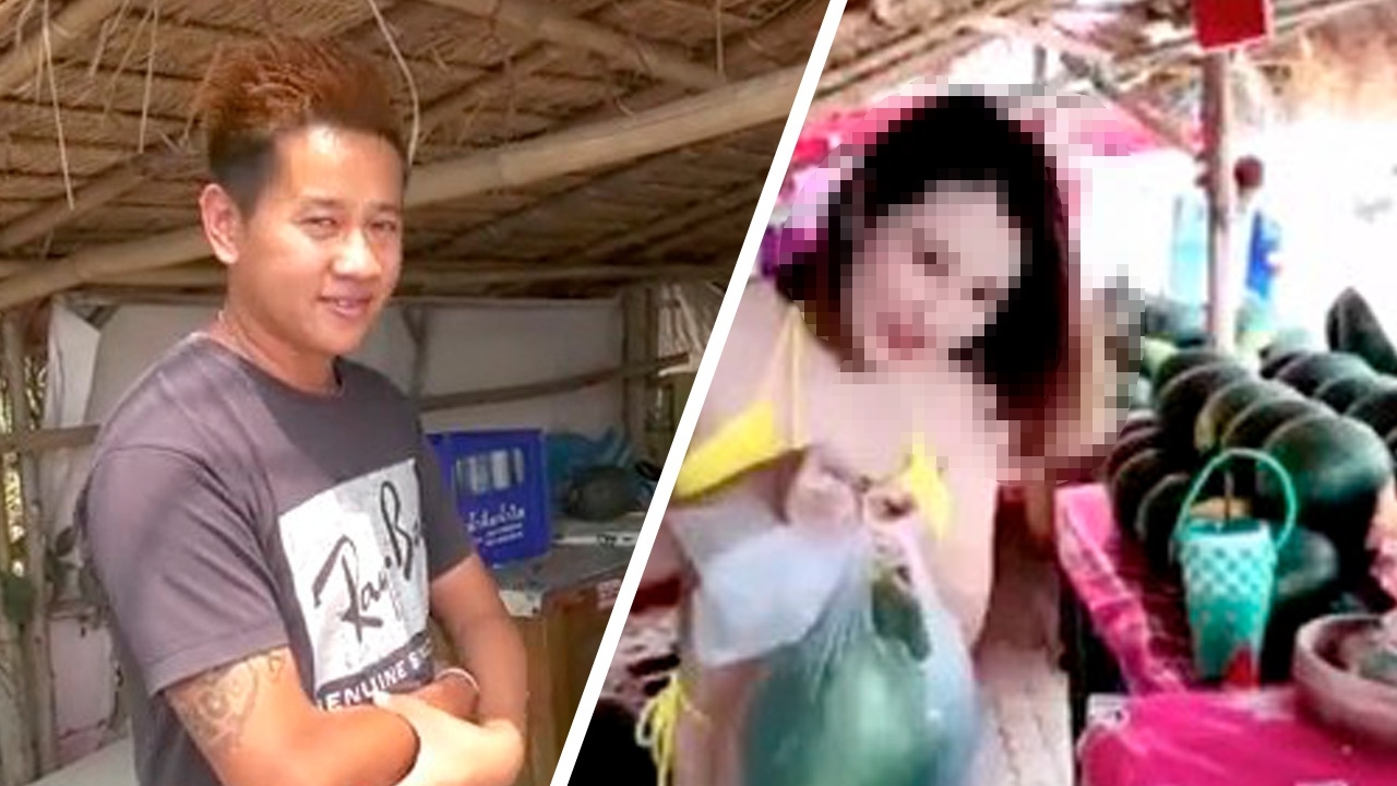 ตำรวจปรับแล้วร้านแตงโมในคลิปสาวนุ่งบิกินีขาย ลูกค้าผิดหวังไม่ได้เจอตัว