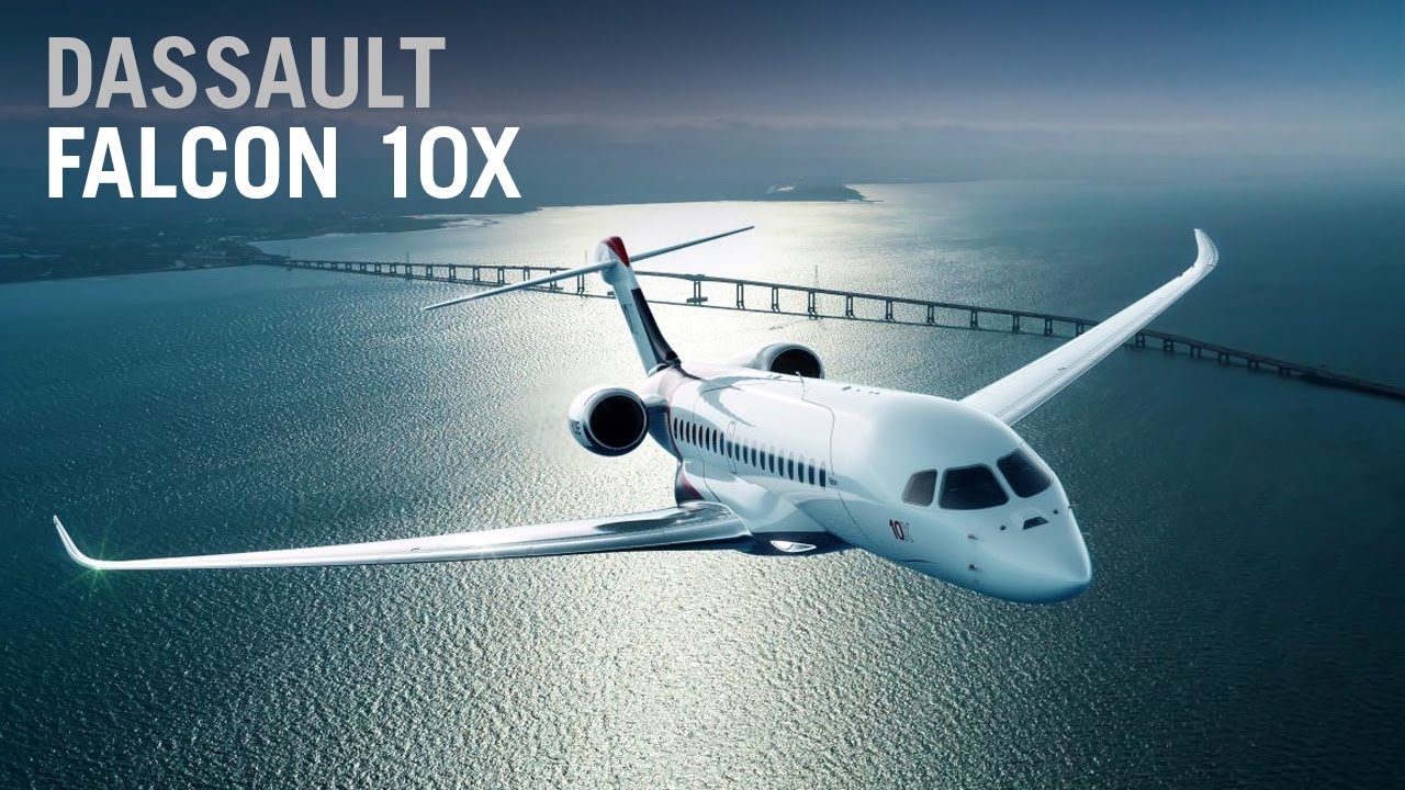 1,133 กิโลเมตรต่อชั่วโมง! DASSAULT FALCON 10X เครื่องบินเจ็ตส่วนตัว เทคโนโลยีเครื่องบินรบ