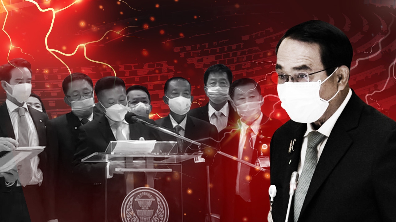 ฝ่ายค้านยวบ! ไขปริศนา "ยุบสภา" โยงคำพูด"บิ๊กตู่" รัฐบาลเหลือเวลาอีก 1 ปี  