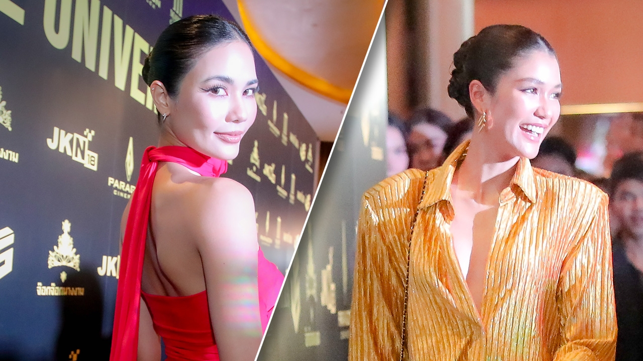 ประมวลภาพนางงามกับแฟนๆ ส่งใจเชียร์ แอนนาเสือ บนเวที มิสยูนิเวิร์ส 2022