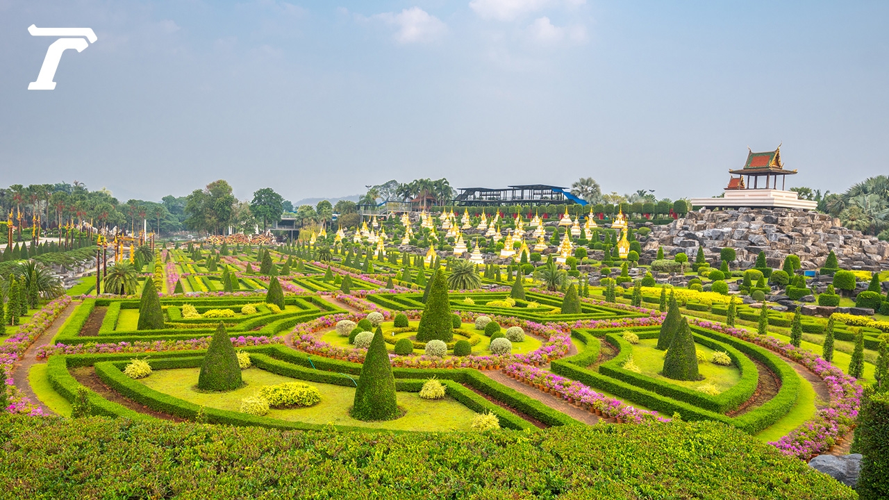 Friendship Garden, crafted by rural children