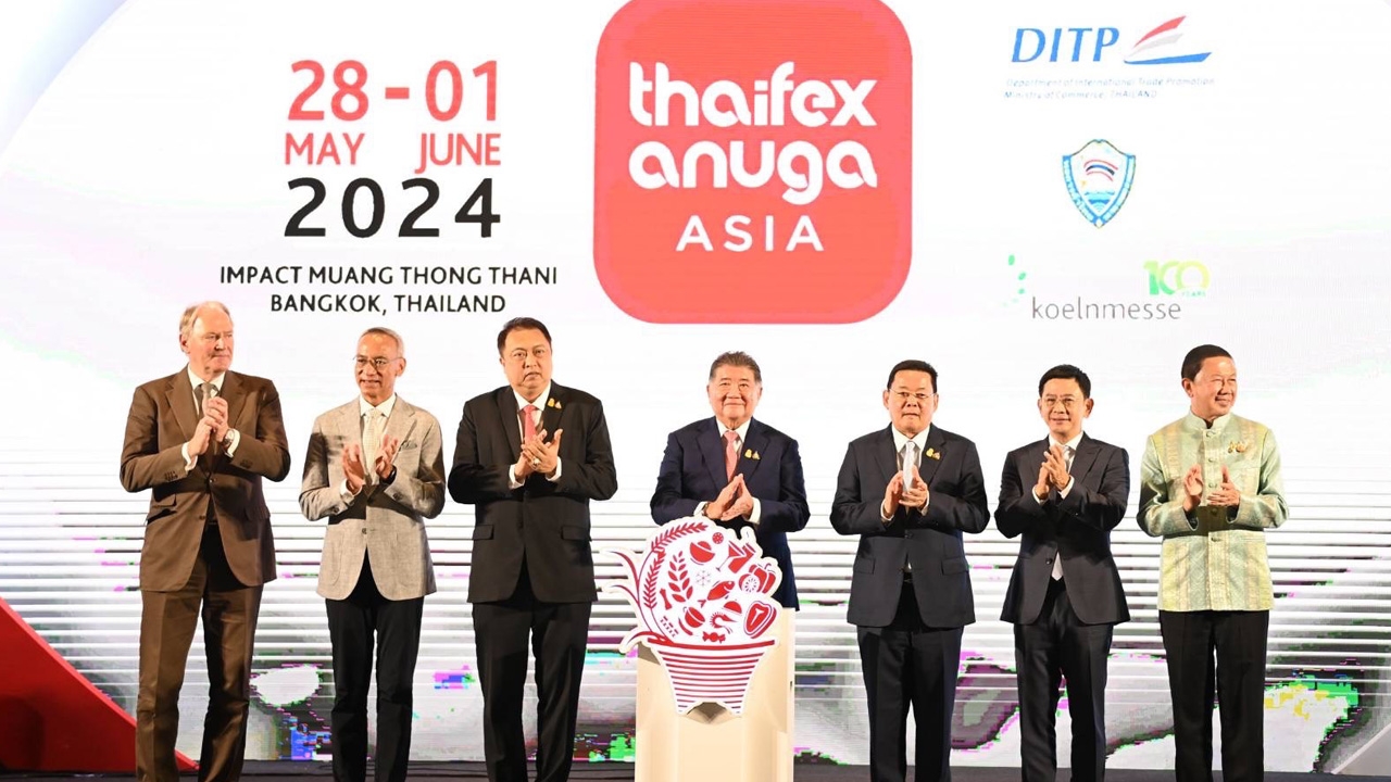 เริ่มแล้ว! “ภูมิธรรม” เปิด THAIFEX-ANUGA ASIA 2024 งานแสดงสินค้าอาหารระดับโลก