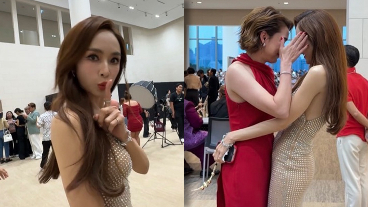 เปิดวินาที เป้ย-นิหน่า กอดให้กำลังใจ พร้อมพูดประโยคเด็ด ทำชาวเน็ตร้องอุ๊ย!