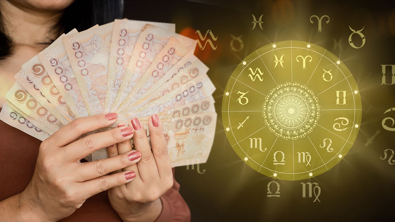 .5 ราศีดวงรุ่งพุ่งแรง เงินทอง โชคลาภ จัดเต็มแบบ non-stop การงานเฉิดฉาย.