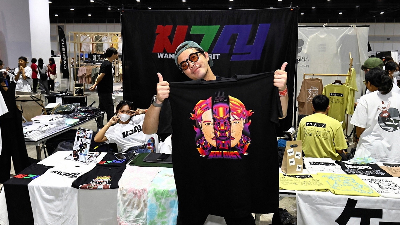 Cat Tshirt ขนทัพศิลปินขึ้นเวที 34โชว์ อวด "ยืด" ลายเก๋ สาดความสนุกจัดเต็ม