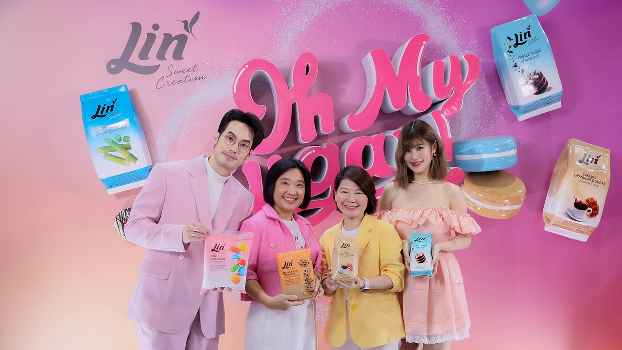 “Lin” พลิกโฉมใหม่ชูแคมเปญ "Oh My Sugar! หวานใจตัวจริง ต้องน้ำตาลลิน" ในงาน THAIFEX-Anuga Asia 2023