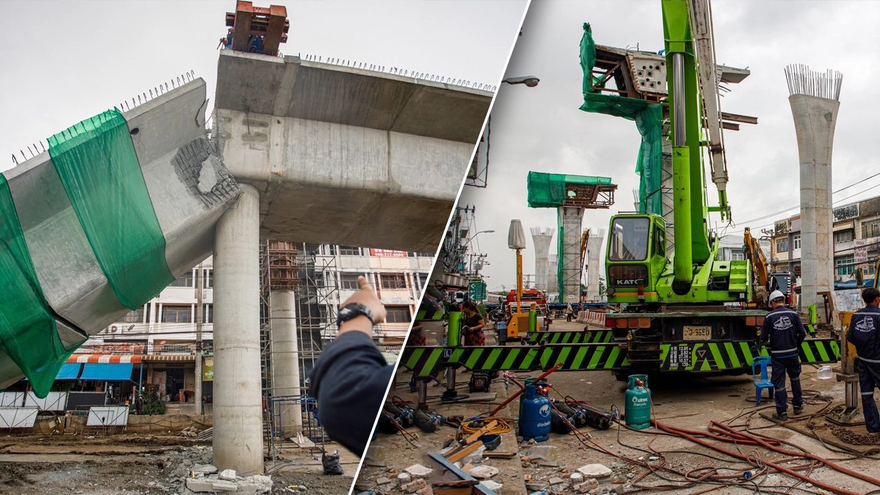 观察拉甲邦大桥倒塌，解决方案是继续还是拆除？