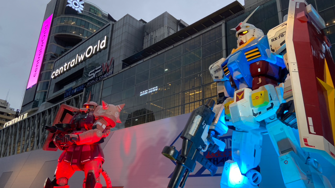พาชมบรรยากาศ GUNDAM docks งานกันพลาใจกลางกรุงเทพฯ ครั้งแรกของเมืองไทย