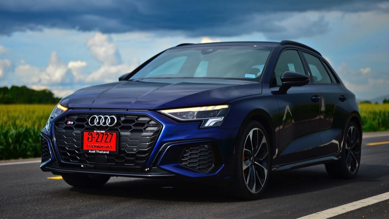 หนูเล็ก เด็กเยอรมัน ทดสอบ AUDI S3 SPORTBACK QUATTRO 