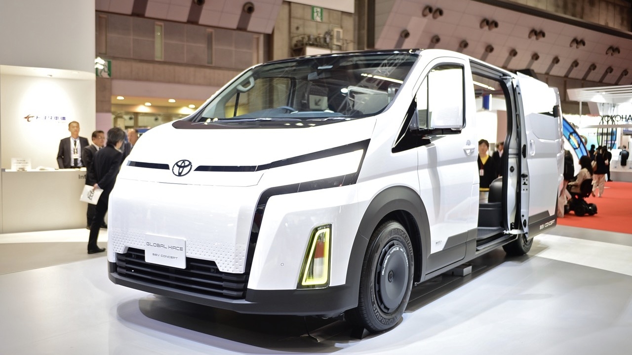 ตู้ไฟฟ้ามาแล้ว Toyota Global Hiace BEV Concept