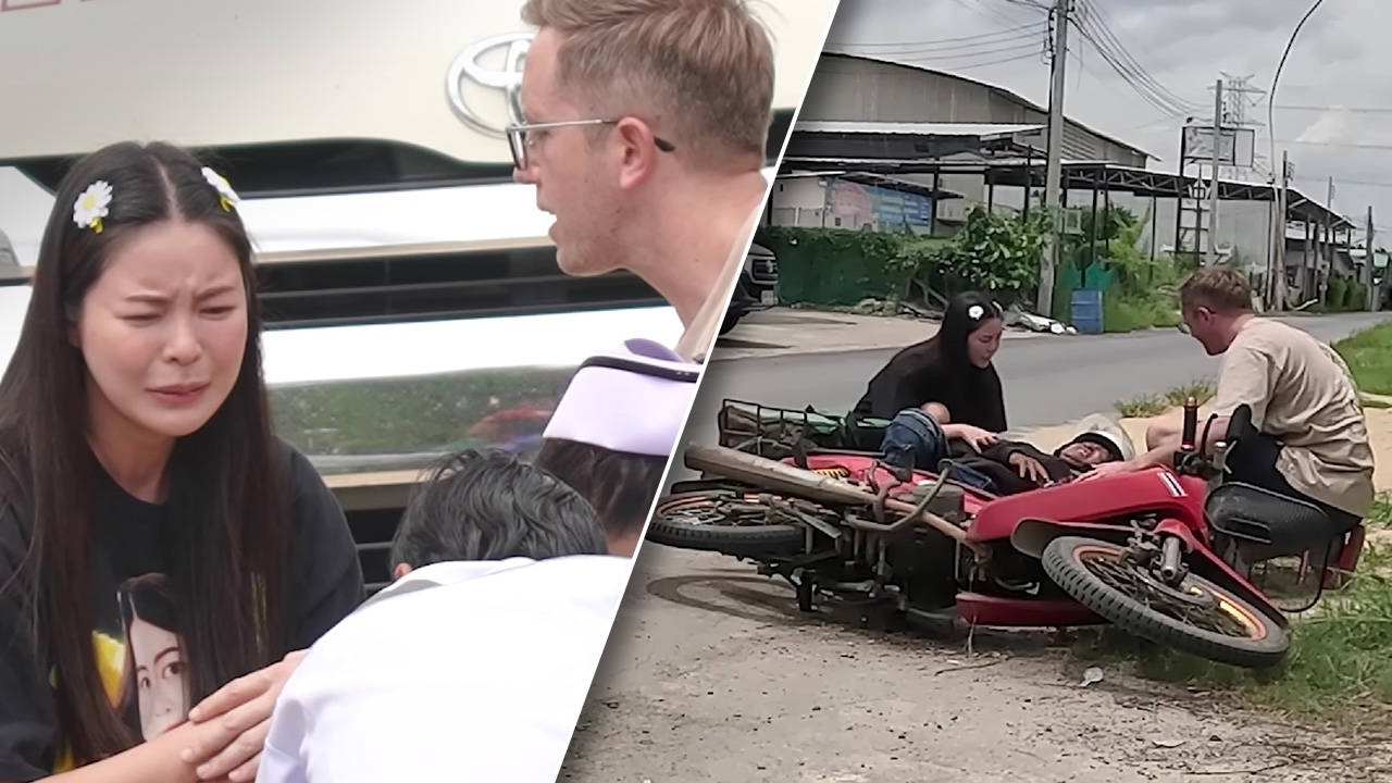 โซเชียลชื่นชม เอวา รับผิดชอบหลังเกิดอุบัติเหตุคนบาดเจ็บ แต่สุดท้ายพีกมาก