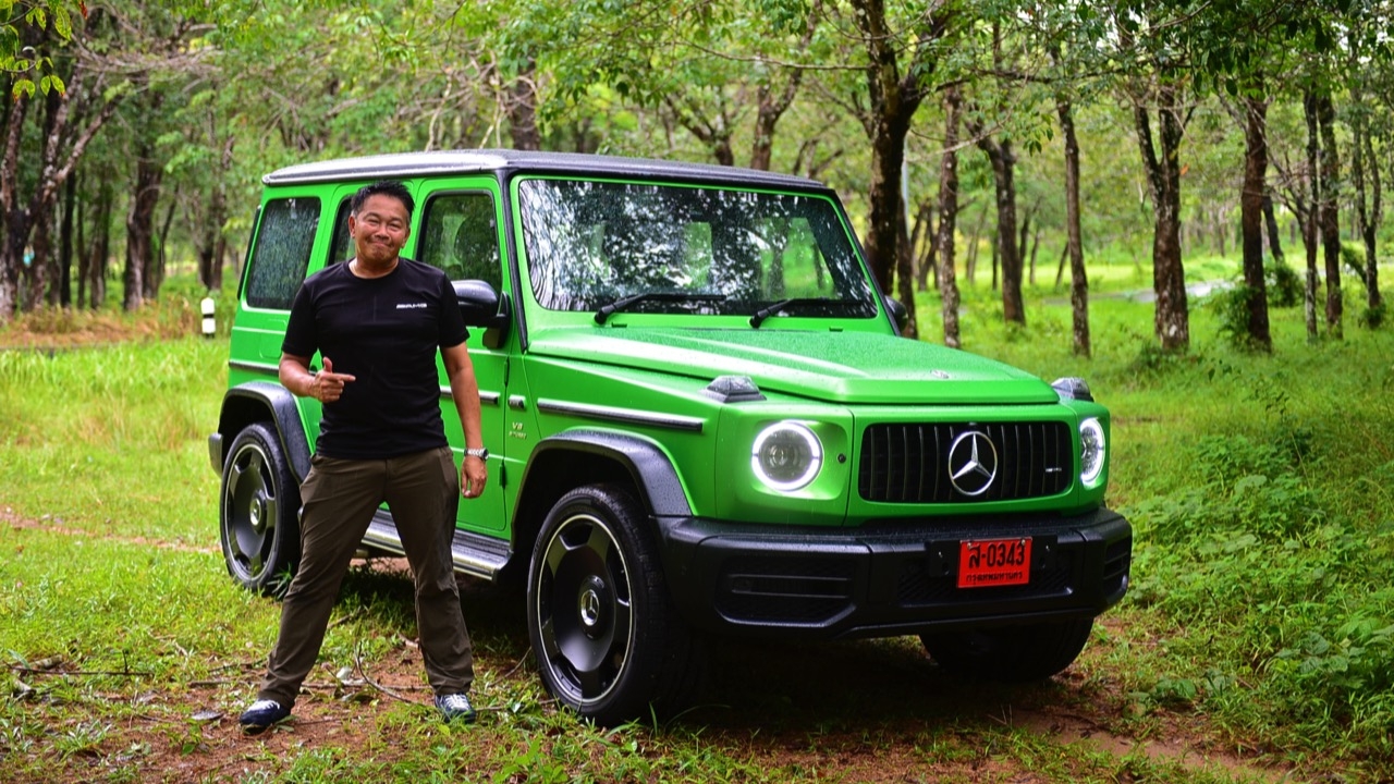 สัมผัสแรกลืมไม่ลง! ทดสอบ Mercedes-AMG G63 G Manufaktur Green Hell Magno