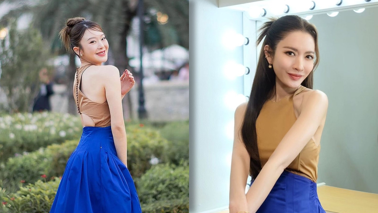 ไอจีระอุ เมื่อชาวเน็ตเห็น แอฟ ทักษอร-มายด์ ณภศศิ บังเอิญใส่ชุดเหมือนกัน