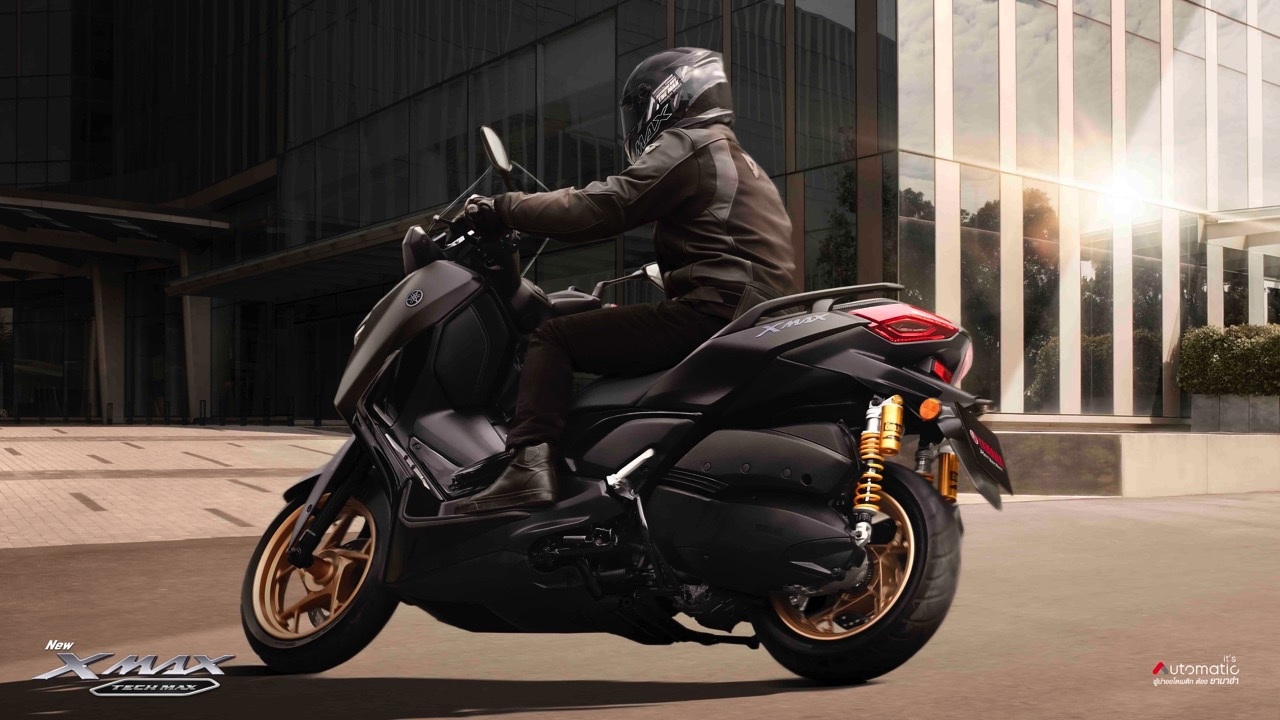 YAMAHA เปิดราคารถจักรยานยนต์ออโตเมติก NEW XMAX Tech MAX