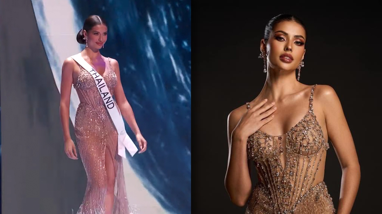 แอนโทเนีย โพซิ้ว สวยสะกดใจแฟนนางงามในรอบชุดราตรี Miss Universe 2023