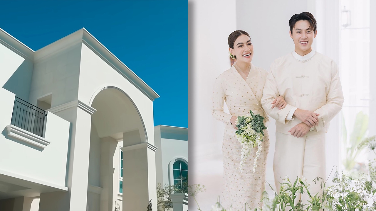 เปิดเรือนหอ หมาก-คิม ครั้งแรก สวยอลังการทุกมุมของบ้าน (คลิป)