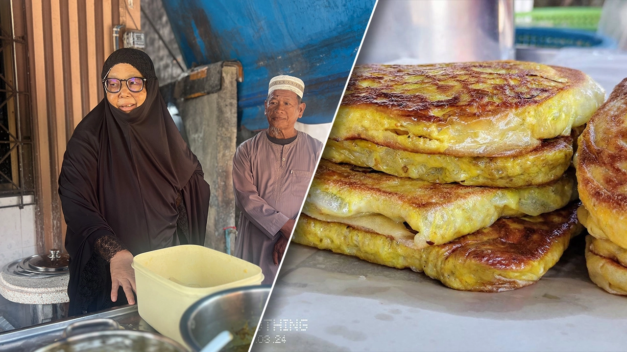 อยากให้ลองชิม "มะตะบะ แบวีกะเสาะ" ตลาดตากใบ แป้งบางนุ่ม ไส้เข้มข้นขายปีละครั้ง