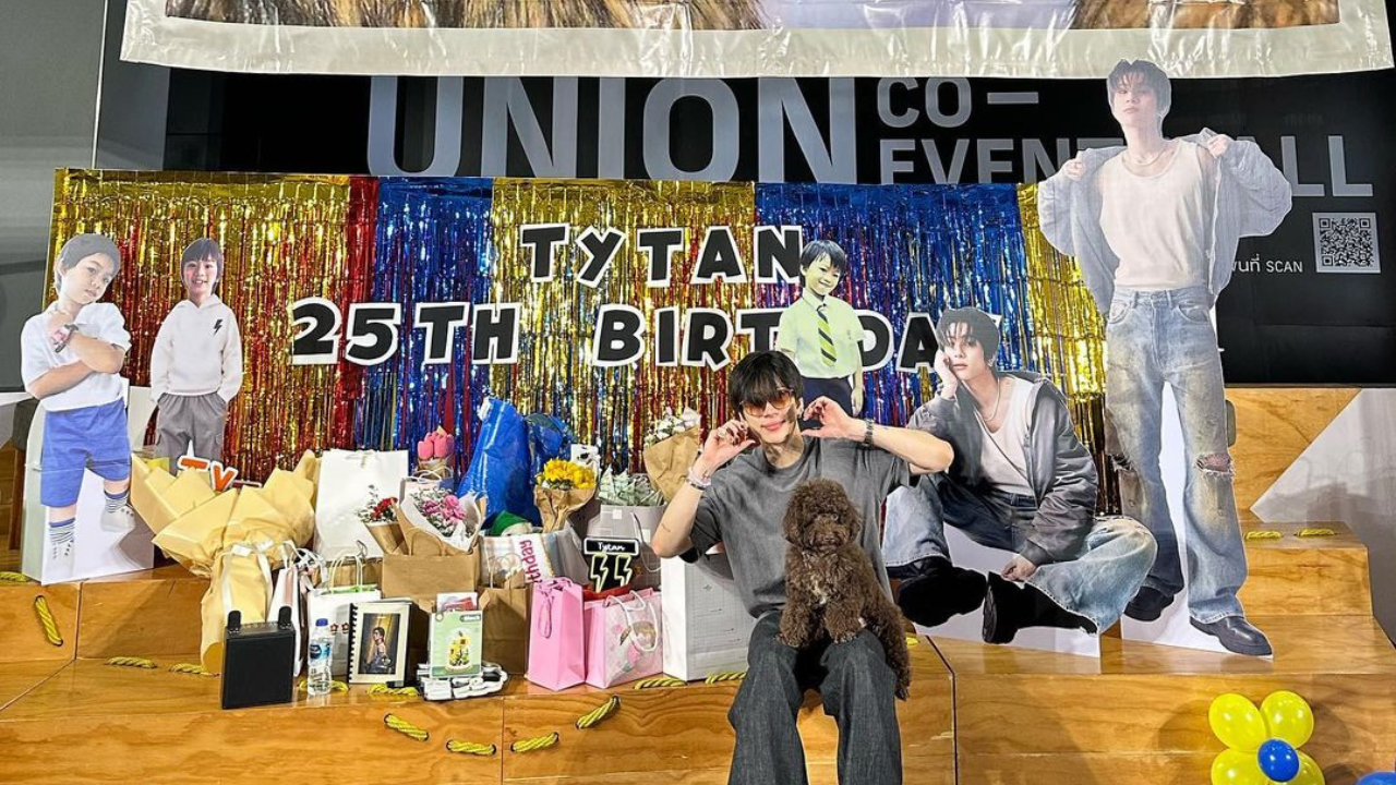 วาสนาธันเดอร์ #ไทแทน ร่วมแจมแกลเลอรี ฉลองวันเกิดอายุ 25 ปีอบอุ่นหัวใจ 