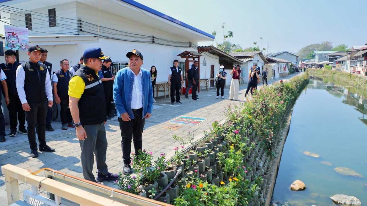"ธรรมนัส" ชูแผนพัฒนาคลองแม่ข่าทั้งเส้น สนับสนุนส่งน้ำอุปโภคบริโภค และด้านการเกษตร