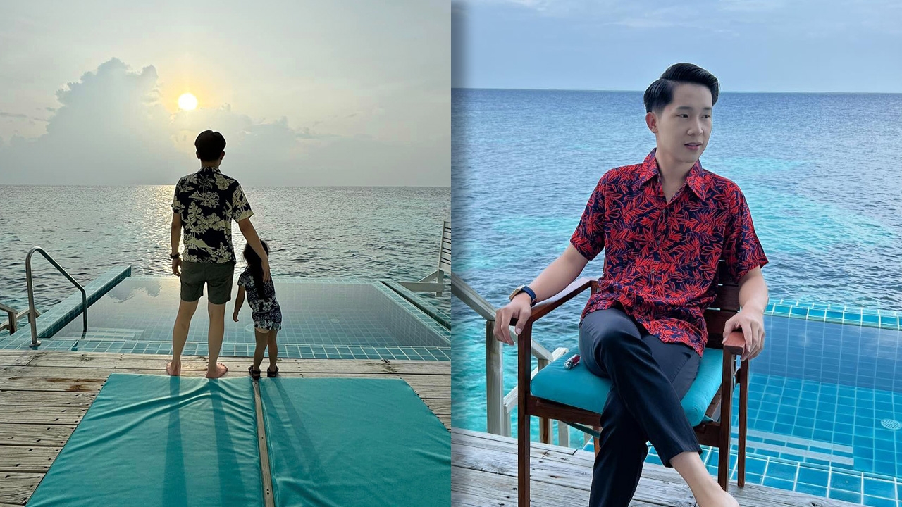 ภาพล่าสุด ผู้ใหญ่บ้านฟินแลนด์ พาลูกสาวเที่ยวมัลดีฟส์ เจอเซอร์ไพรส์จนทำน้ำตาซึม