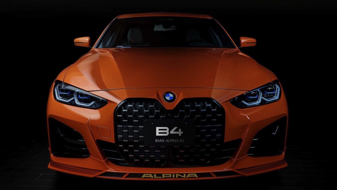 ขายในญี่ปุ่น มีแค่สี่คัน! BMW Alpina B4 Gran Coupe น้องส้มสุดสวย