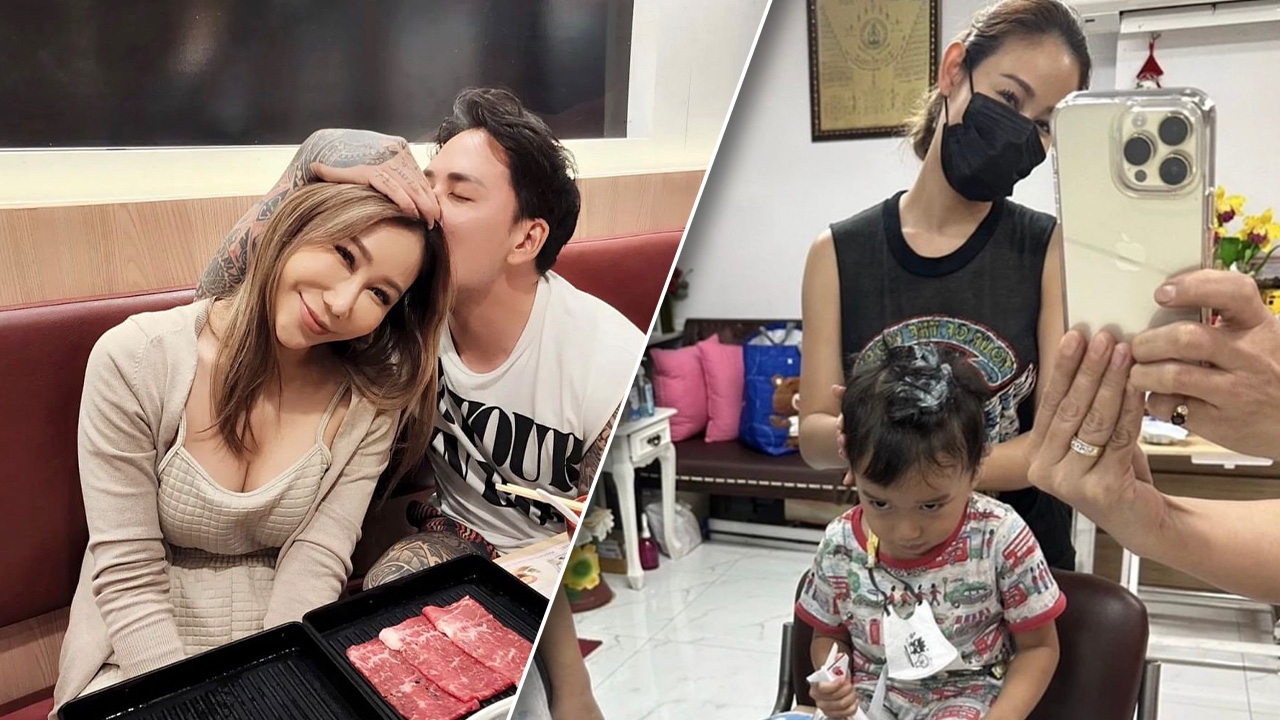 แม่เบลล์ หัวจะปวด น้องภารัน เอาสไลม์ละเลงทั้งหัว จนต้องตัดผมทิ้ง 